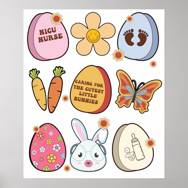 Poster punni, retrô, vintage (Frente)