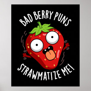 Poster Puns ruins ruins matize-me Fruta Pun Dark BG