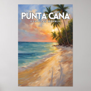 Poster Punta Cana Viagem Art