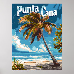 Poster Punta Cana Vintage