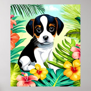 Poster Pup Bonito no Paraíso