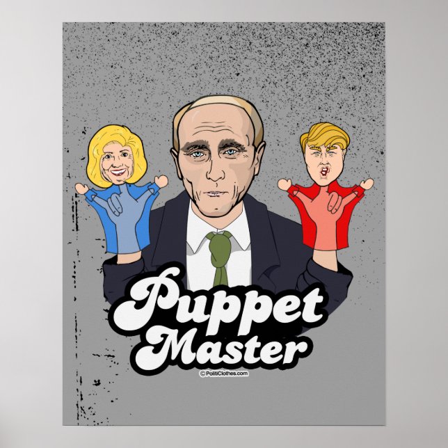 Póster Puppet Master Putin (Frente)
