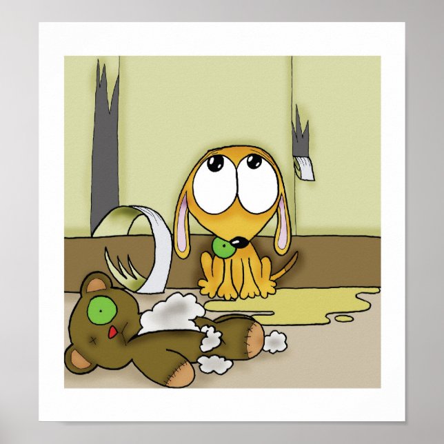 Póster Puppy Crime-wave (Frente)