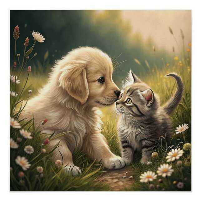 Póster Puppy E Kitten (Frente)