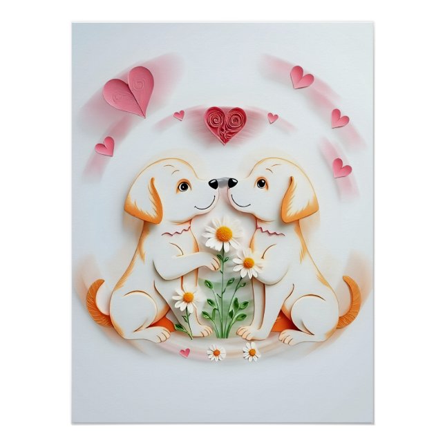 Póster Puppy Love (Frente)