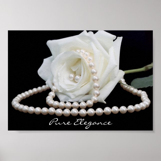 Póster "Pura Elegância" (Frente)