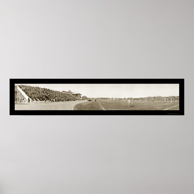 Poster Purdue Wabash Football Photo 1913 (Frente)