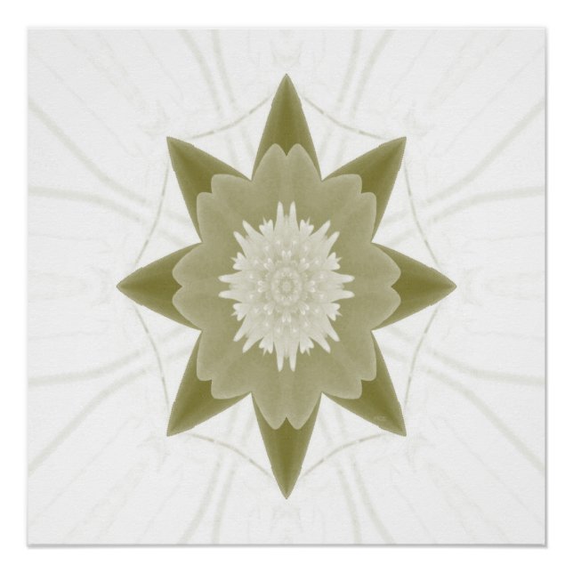 Póster Pureza do Espírito. (Frente)