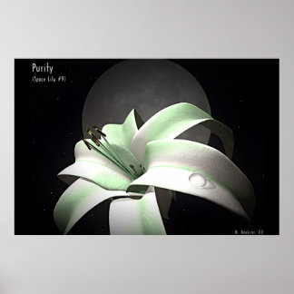 Póster Pureza (Lily Espacial Nº 9)