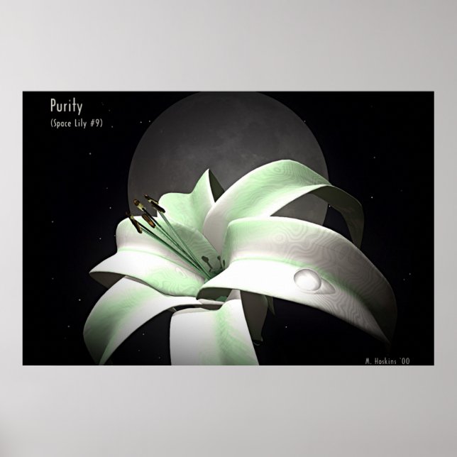 Póster Pureza (Lily Espacial Nº 9) (Frente)