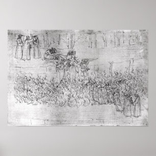 Poster Purgatory, from 'The Divine Comedy' by Dante