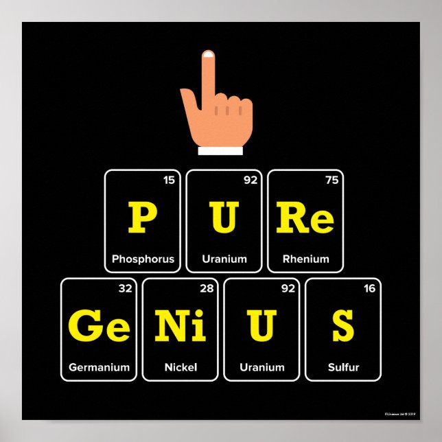 Poster Puro Genius (Frente)