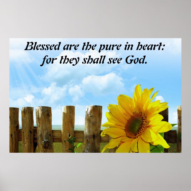 Poster Puro no coração (Frente)