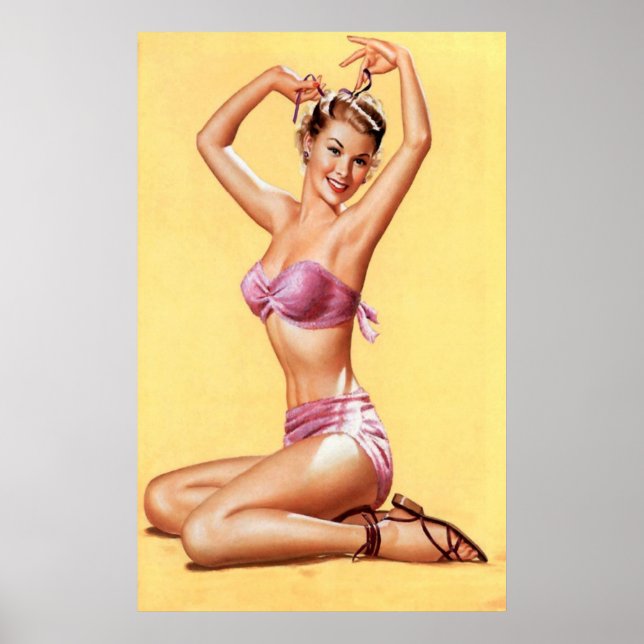 Poster Purple Bikini (Frente)