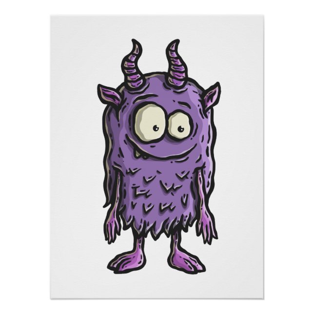 Póster Purple Monster (Frente)