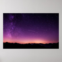 Purple Night Sky, Scurelle, Itália