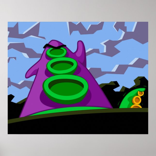 Poster Purple Tentacle (Frente)