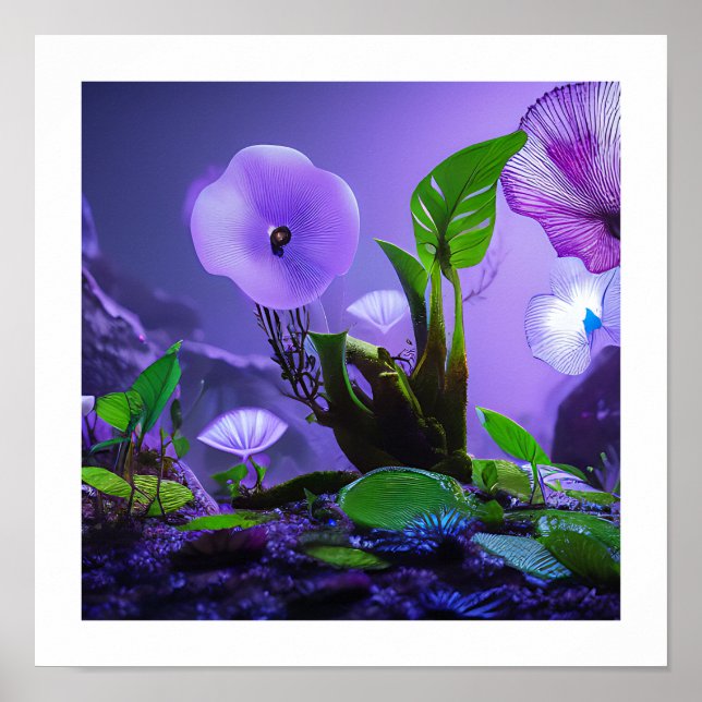 Poster Purples Romance (Frente)