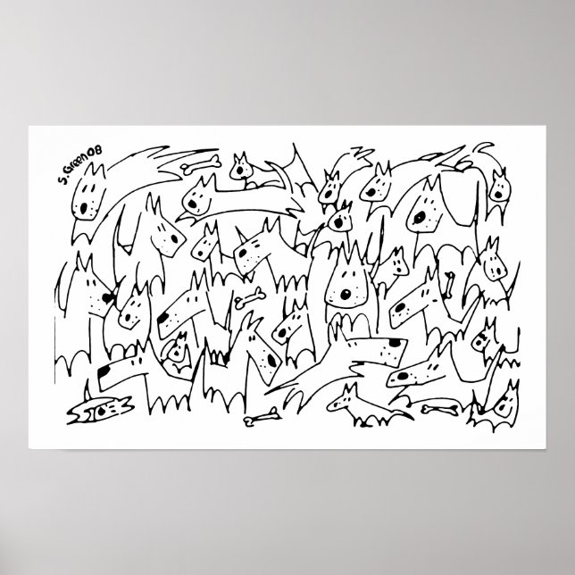 Póster Puta! (Frente)