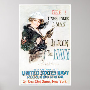 Póster Puxa, eu gostaria de ser um HOMEM