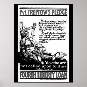Póster Pvt. A garantia de Treptow.  "Eu imagem fight_War