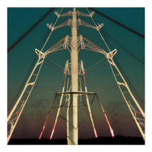 Póster Pylons do Céu Verde
