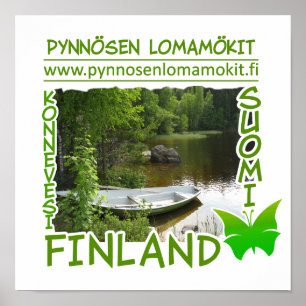 Poster Pynnösen Lomamökit