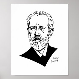 Poster Pyotr Tchaikovsky