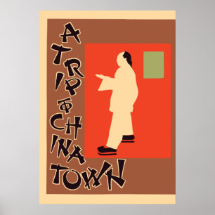 Póster Pyrde & Nicholson uma viagem a Chinatown