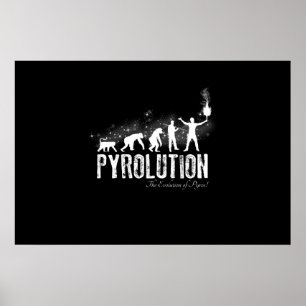 Póster Pyrolution - The evolução of Pyros