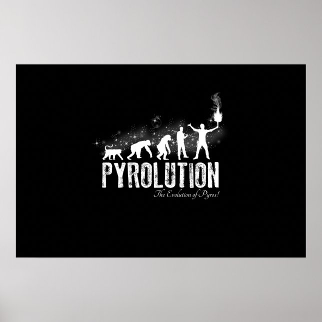 Póster Pyrolution - The evolução of Pyros (Frente)
