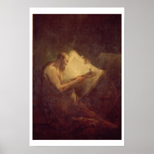 Póster Pythagoras (século VI BC) (óleo em canvas)