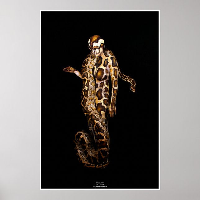 Póster Python por Johannes Stötter (Frente)