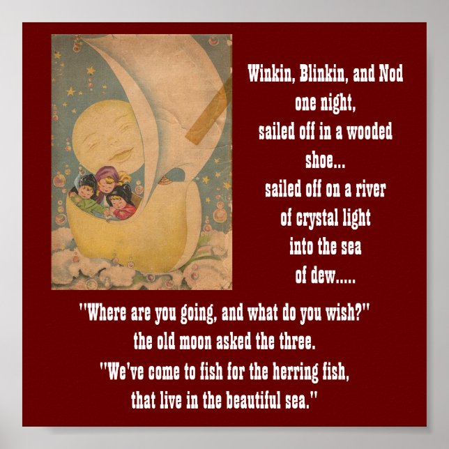 Póster q-6 winklen blinken e nod (Frente)