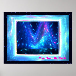 Poster Qaanaaq - Luzes Nortes