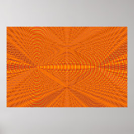 Poster Quad Pataphysics Overlapping Spirals in CMYK