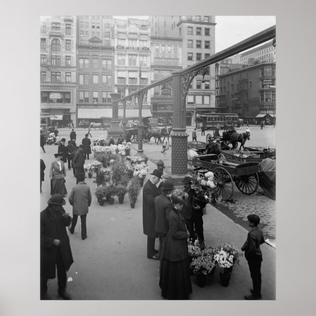 Póster Quadrado de União (Frente)