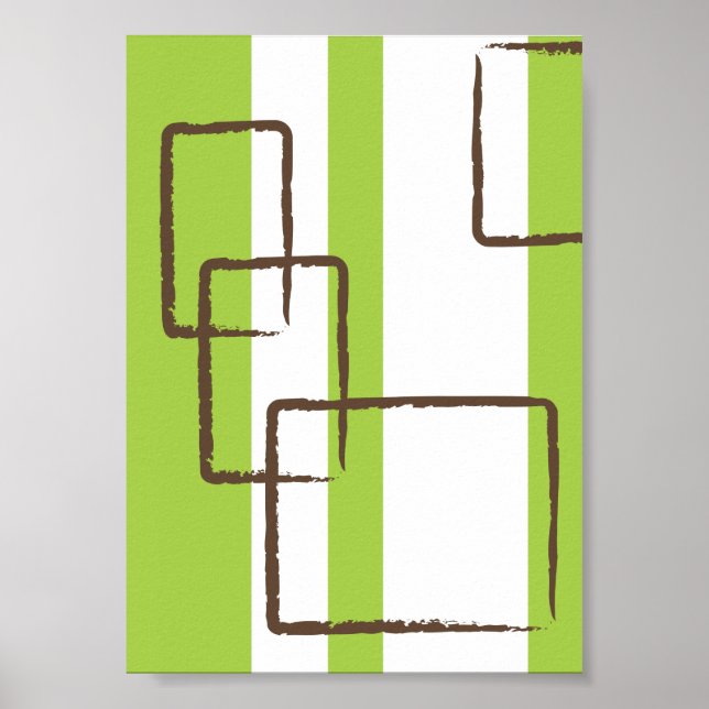 Poster Quadrados (Frente)