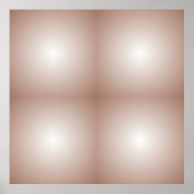 Quadrados Geométricos com Branco Gradiente Mocha M