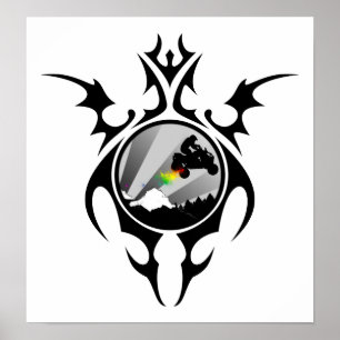 Poster quadras tribais