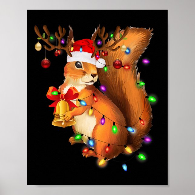 Poster Quadrícula De Felicidade De Natal, Suéter P (Frente)