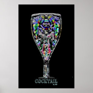 Poster quadro cocktail