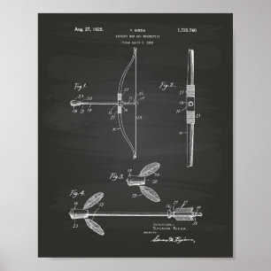 Póster Quadro de arte patenteado do Arco 1929
