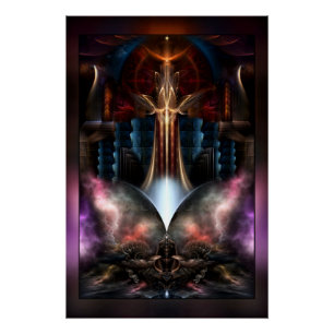 Póster Quadro de Borda do Trilicon
