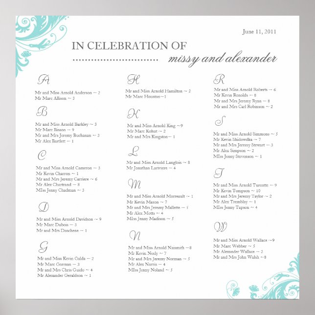 Póster Quadro de Convênio de Assento (Frente)