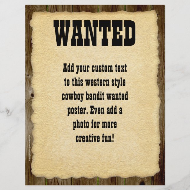 Poster, Quadro de Imagem Vintage Desejado (Frente)