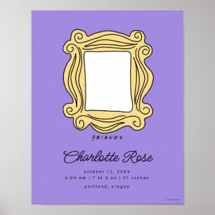 Poster Quadro de Imagens AMIGOS™   Novas Estatísticas de 