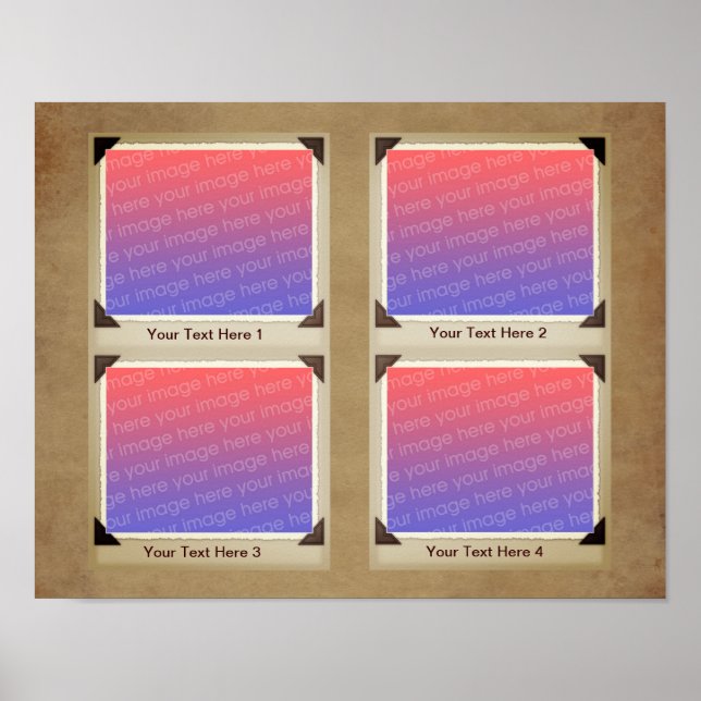 Poster Quadro de Snapshot Crie Sua Própria Foto (Frente)