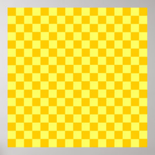Póster Quadro de Verificação Clássico de Combinação 