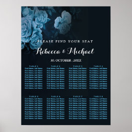 Poster Quadro Geométrico Dourado da Flora Simples